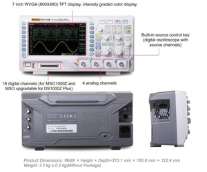 DS1102Z-E DS1202Z-E DS1054Z DS1074Z Plus DS1074Z-S Digital Oscilloscope Made in USA with PCB Mounting - Product Image 3