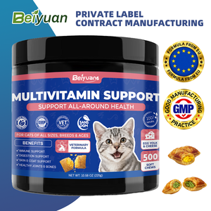 OEM/ODM 11-in-1 Hunde-Multivitamin mit Glucosamin Schnelle Absorption für Hüft- & Gelenkgesundheit Haut-, Fell- & Immununterstützung - Product Image 1
