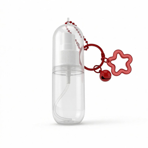 30ml 40ml 50ml Capsule Shape <b>Spray</b> <b>Bottle</b> with Lanyard Portable Fine Mist Travel Atomizer for <b>Perfume</b> Toner - Product Image 4