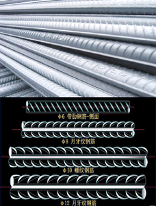 6 מ "מ 8 מ" מ 10 מ "מ 12 מ" מ 16 מ "מ 20 מ" מ hrb500 פלדה מגולגל חם פלדה התגלגל עבור פרויקטים בנייה - Product Image 5