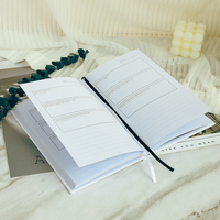 OVO Printing Cahier de notes personnalisé à couverture rigide et inspirant pour les soins personnels avec logo en feuille d'or Livre de soins personnels