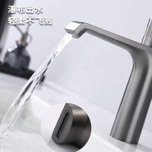 Robinet de lavabo de salle de bains <span class=keywords><strong>à</strong></span> montage sur pont chromé Offre Spéciale Robinets d'eau <span class=keywords><strong>à</strong></span> capteur automatique Noyau de valve en céramique Robinet de bassin électrique sans contact - Product Image 5