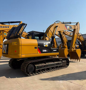 Excavadora usada Caterpillar 320D de 20 toneladas, equipo de movimiento de tierras en buen estado, actualmente en stock en Shanghái. - Product Image 5