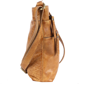 กระเป๋าหนังแท้ทำมือ สะพายข้าง ดีไซน์ทันสมัยและใช้งานได้จริง พร้อมสายสะพายแข็งแรง ช่องใส่ของหลายช่อง คุณภาพหนังระดับพรีเมียม - Product Image 3