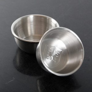 <span class=keywords><strong>ถ้วย</strong></span>ซอสสแตนเลสขนาดเล็ก เกรดเชิงพาณิชย์ ใช้ซ้ำได้ สำหรับ<span class=keywords><strong>ใส่</strong></span>ซอสมะเขือเทศ น้ำสลัด ใช้ในบ้านและร้านอาหาร - Product Image 3