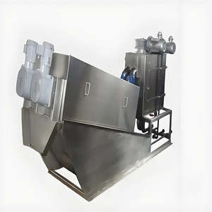 <span class=keywords><strong>Prensa</strong></span> de <span class=keywords><strong>tornillo</strong></span> apilada para tratamiento de lodos, máquina deshidratadora de lodos oleosos, controlada por PLC, 200L/hora, 1 año de garantía - Product Image 2