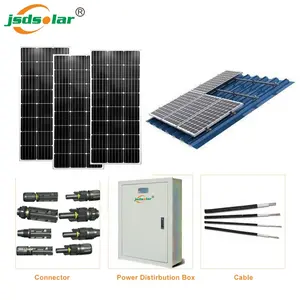 Bộ Năng Lượng Mặt Trời Hoàn Chỉnh Jinsdon 25kw Bộ Năng Lượng Mặt Trời Lưới Điện 220V 25000W Hệ Thống Lưu Trữ Năng Lượng Mặt Trời Cho Gia Đình Sử Dụng Thương Mại Công Nghiệp