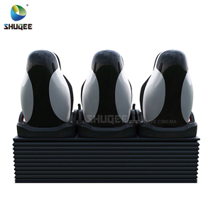 Chaise de jeu interactive 3DOF de cockpit de panneau de simulateur de vol de voitures de VR de jeu électrique d'enfants - Product Image 5