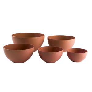 Bol à salade Dorotea 20 cm couleur caramel en plastique PP léger pour la cuisine - Product Image 2