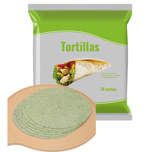 Tortilla de Verduras Tradicional Hecha a Mano, en Forma Semiterminada, para Uso en Restaurantes, la Más Vendida - Product Image 1