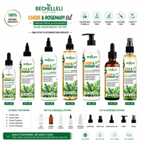 Huile capillaire en gros Chebe et Romarin - Formule concentrée nourrissante à l'huile d'arbre à thé pour renforcer les racines des cheveux et favoriser la croissance des cheveux (OEM)