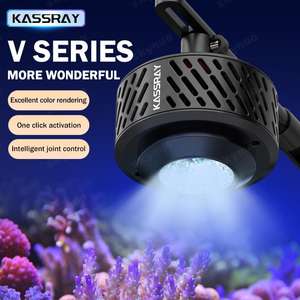 KASSRAY-Lampe de corail LED série V à spectre complet, avec gradation à six voies, contrôle <span class=keywords><strong>WIFI</strong></span>/Bluetooth, pour aquarium marin d'eau salée - Product Image 1