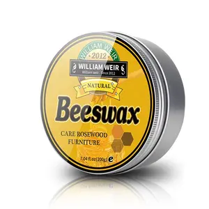 100% Natural New Wood Seasoning Beeswax Furniture Polish Restoration Care Beeswax for Woods, Furniture, Bamboo, Wooden Surfaces