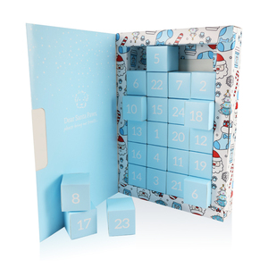 Cajas <span class=keywords><strong>de</strong></span> Papel Personalizadas al por Mayor para Regalos <span class=keywords><strong>de</strong></span> <span class=keywords><strong>Cumpleaños</strong></span> Infantiles, Maquillaje, Belleza, Cajas Sorpresa Navideñas, Calendario <span class=keywords><strong>de</strong></span> Adviento - Product Image 3