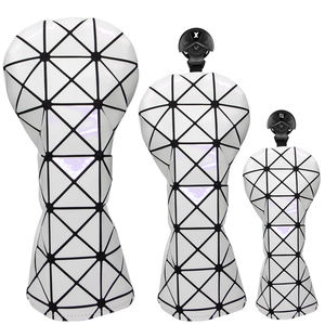 Housse de tête de club de golf personnalisée en cuir PU pour Driver/3 Wood/Hybride - Product Image 1
