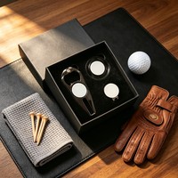 Outil de réparation de divots de golf en métal durable à poteau unique avec clip pour cigare et système de déverrouillage rapide, en acier premium pour gravure laser