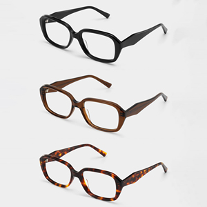 Monturas Ópticas TR90 de Diseño Rectangular Clásico Finewell, Logotipo Personalizado, Gafas de Moda para Hombre y Mujer, Fabricante - Product Image 5