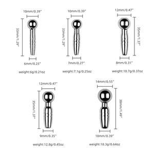 แท่งอุดท่อปัสสาวะทำจากสแตนเลสสำหรับการสำเร็จความใคร่ด้วยตัวเองสำหรับสอดลูกตาของม้ากันน้ำสำหรับ BDSM - Product Image 3