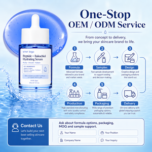 Suero Hidratante Revitalizante ODM Personalizado con Bakuchiol y Niacinamida para Revitalizar la Piel Opaca, Suavizar la Textura y Mejorar la Elasticidad - Product Image 2