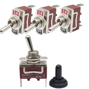 15A 250Vac 29mm Two Position Switch Toggle switch ON-OFF Momentary Toggle Switch