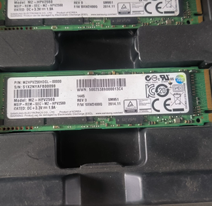새로운 MZHPV256HDGL-00000/ SM951 256GB M.2 NGFF AHCI 엔터프라이즈급 솔리드 스테이트 드라이브 고속 저장 SSD - Product Image 3