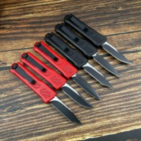 Couteau pliant personnalisé en usine, manche en alliage de zinc, couteau de survie de poche EDC pour l'extérieur, couteau d'autodéfense, support OEM ODM
