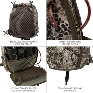 <span class=keywords><strong>Sac</strong></span> de poitrine tactique de <span class=keywords><strong>chasse</strong></span> pour homme, fabricant, imperméable, 20-36L, camouflage, avec fermeture éclair, harnais de ceinture, cadre externe - Product Image 4