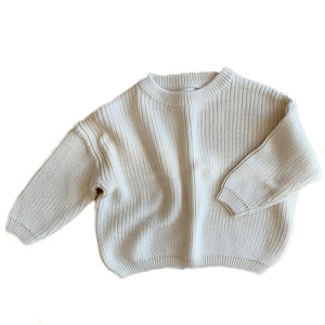 Latest Fashion Autumn Winter Custom Designer Baby Kids Sweater Knit <b>Jumper</b> Set Baby Clothes - Product Image 6