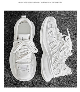 Zapatos de Hombre Populares entre las Celebridades de Internet, Nueva Colección Primavera 2026, Malla Transpirable, Casuales, con Suela Gruesa, Aumentan la Estatura, Cuero Artificial - Product Image 6