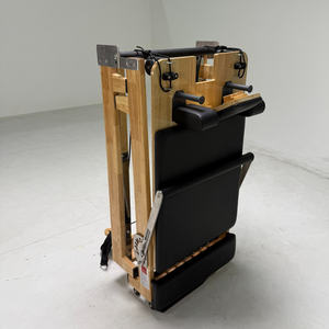 Lit de Pilates pliable en bois de chêne, design pliable facile pour le rangement - Product Image 2