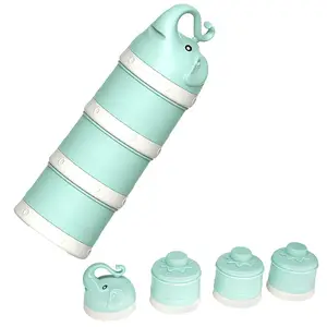 婴儿奶粉配方饮水机、旅行用可堆叠容器Mixie瓶、大容量配方架和零食储存