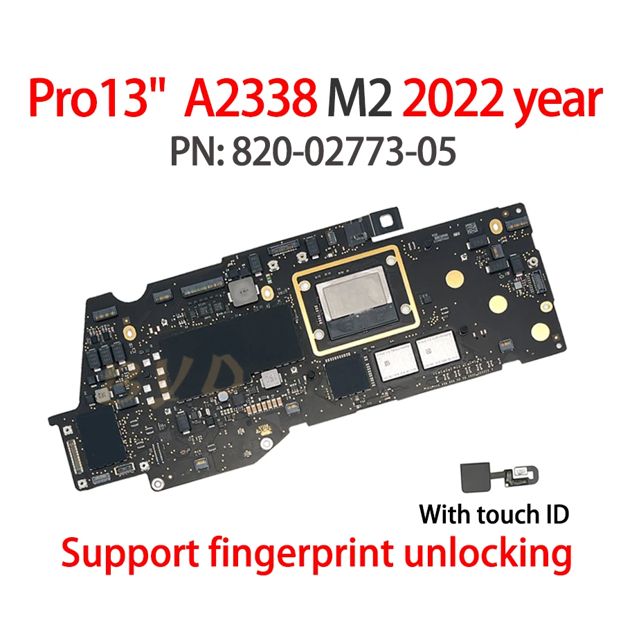 Original A2337 A2338 Motherboard for Macbook Air 13