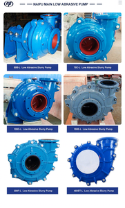 ปั๊มน้ำอุตสาหกรรม Naipu Ultra High Chrome Heavy Duty Non-Clogging Open Impeller 150-E-L แรงดันสูง ปริมาณน้ำมาก 10-80 แรงม้า - Product Image 5