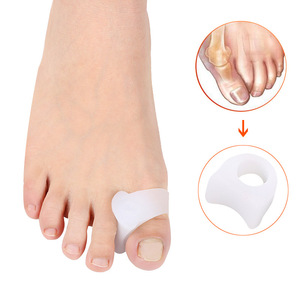 <span class=keywords><strong>De</strong></span> pie productos <span class=keywords><strong>hallux</strong></span> <span class=keywords><strong>valgus</strong></span> <span class=keywords><strong>de</strong></span> silicona del dedo del pie <span class=keywords><strong>separador</strong></span> juanete dedo protector - Product Image 1