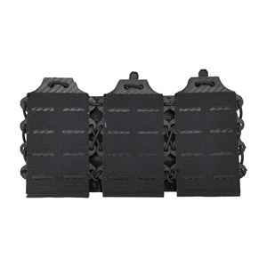 Portacargadores Triple de Nailon 500D, Camuflaje, para Cargadores 5.56, para Chaleco Táctico, Panel para Cargadores de Caza, Portaplacas - Product Image 1