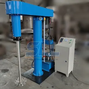 Paints Pigments Inks Making High Speed Disperser Dispersing Dissolving Mixing Machine With Stainless Steel Tank