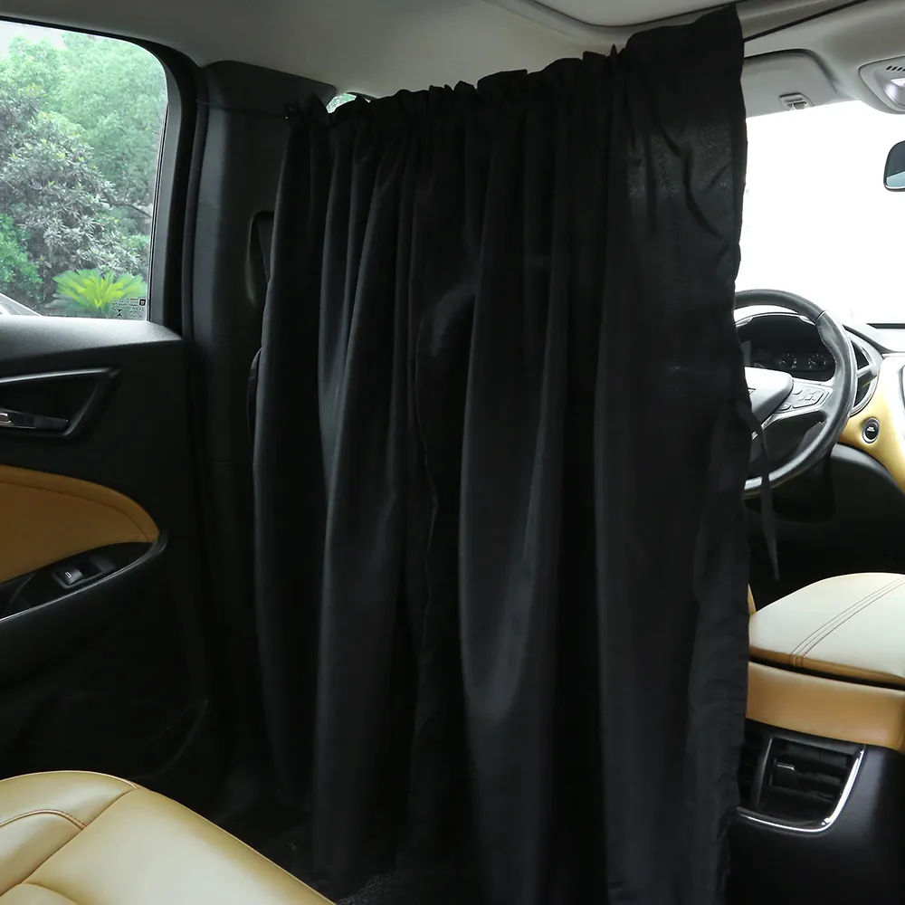 Divider RV Privacy Window Sun Shade Side Windshield Sunshades Covers Travel Removable Simple Car Curtains