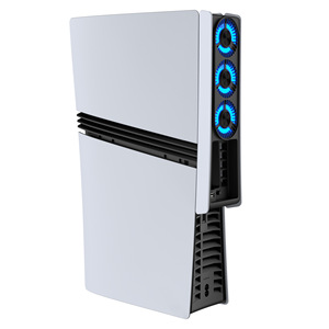 Nouveau ventilateur de refroidissement pour console de <span class=keywords><strong>jeu</strong></span> PS5, accessoires, alimenté par USB, refroidisseur externe à 3 ventilateurs avec lumière LED - Product Image 5