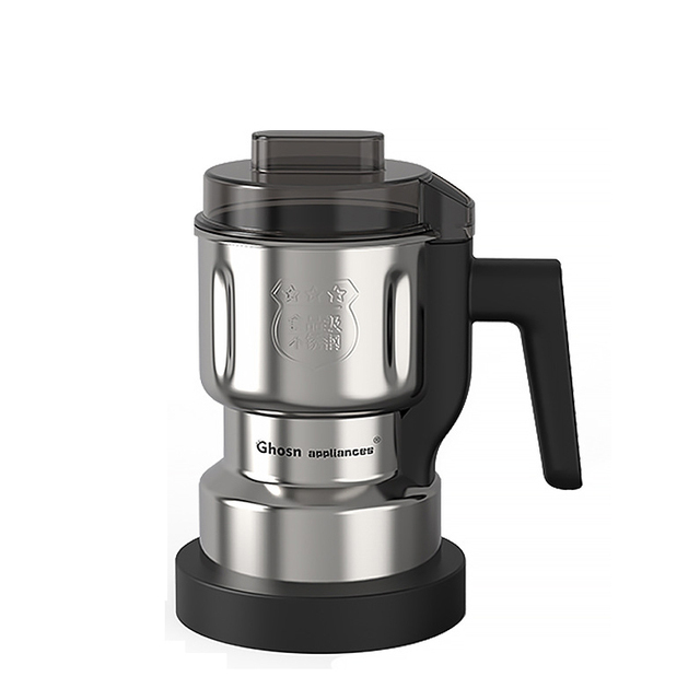 Lar Capacity Stainless Steel Manual Coffee Grinder Metal Blade Electric Office and Home Use for Hotels