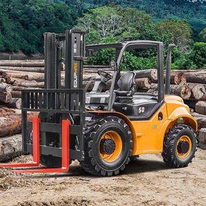 Montacargas Todoterreno Equipmax 4x4 con Motor de 76KW con Neumáticos Inflables - Product Image 6