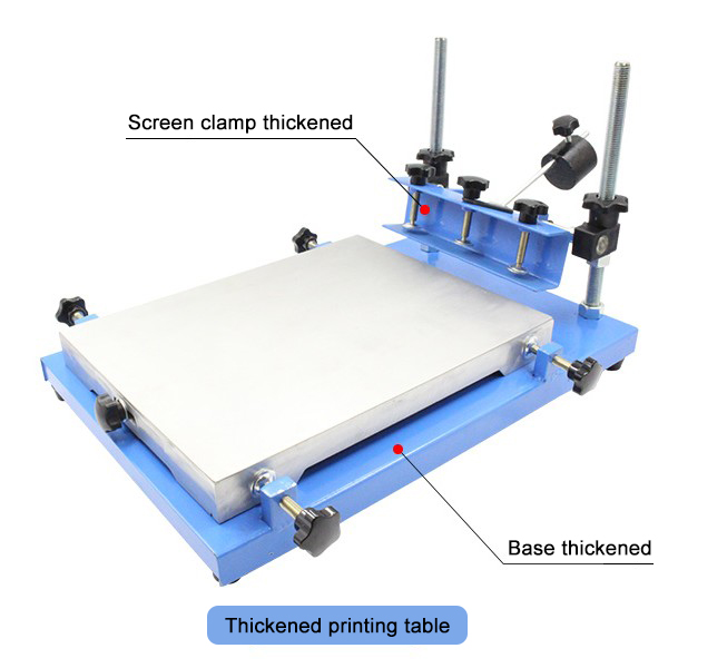 Manual Operation Pcb Screen Smt Stencil Printer High Precision