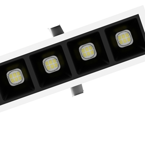 ไฟ LED แบบฝังฝ้าเพดานทรงเส้น 40W UGR ต่ำกว่า 16 140 ลูเมนต่อวัตต์ สำหรับร้านค้าปลีกและเพดานเชิงพาณิชย์ - Product Image 6