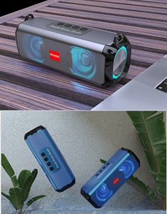 <span class=keywords><strong>Haut</strong></span>-<span class=keywords><strong>parleur</strong></span> Bluetooth Portable sans fil pour l'extérieur avec lumière Led, vente en gros - Product Image 6