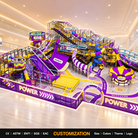 Fabricant d'équipements de jeux intérieurs commerciaux personnalisés pour parcs d'attractions intérieurs avec conception 3D gratuite et installation pour centres pour enfants