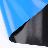 Tissu PVC tissé thermocollant résistant à l'eau pour la construction de bateaux et les applications gonflables