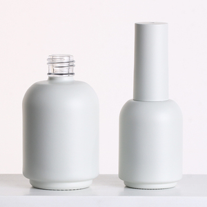 5ml-18ml <span class=keywords><strong>prix</strong></span> d'usine bouteille d'ongle usine blanc vide Gel vernis bouteille verre vernis à <span class=keywords><strong>ongles</strong></span> conteneur avec couvercles de brosse - Product Image 5