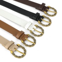 Nouvelle Série Printemps de Chemises Longues en Jean Haut de Gamme pour Femmes, avec Ceinture et Boutons en Alliage en Cuir PU Effet Serpent, Production Personnalisée
