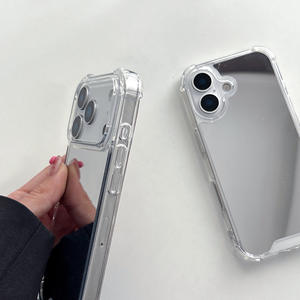 <span class=keywords><strong>Para</strong></span> <span class=keywords><strong>iPhone</strong></span> 17 funda de lujo chapado espejo maquillaje mujeres niñas funda de teléfono móvil a prueba de golpes <span class=keywords><strong>para</strong></span> <span class=keywords><strong>iPhone</strong></span> 12 13 14 15 16 17 Pro Max - Product Image 5