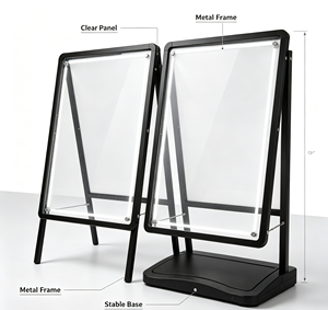 Caja de Luz LED Giratoria de Doble Cara Ultrafina Personalizada, Material Acrílico, Tamaño Personalizado para Exhibición Publicitaria Comercial en Exteriores - Product Image 4