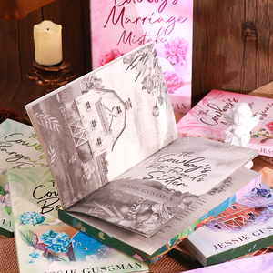 Livre d'histoire personnalisé à couverture souple en couleur, impression offset sur papier, ensemble <span class=keywords><strong>de</strong></span> <span class=keywords><strong>livres</strong></span> avec motif <span class=keywords><strong>de</strong></span> bord relié - Product Image 2